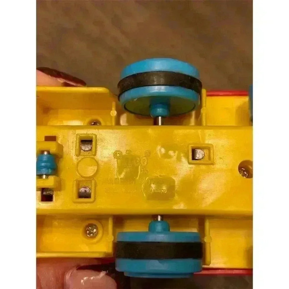 Vintage 1989 ILLCO Sesame Street Wind-Up Train Set  Toy Bert, Cookie, Big Bird - Picture 11 of 13